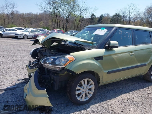 2013 Kia Soul ! with VIN KNDJT2A67D7602059, listed as a IAAI auction lot 38549274 with 92,118 mi miles. Bid and sale history available at carsss.com. Image 12.