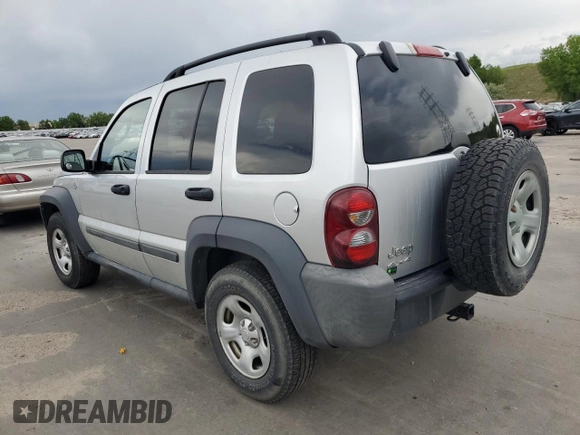 2007 Jeep Liberty Sport z VIN 1J4GL48K37W704729, wystawiony jako Copart lot #58366615 z przebiegiem 224 992 mil mil oraz Tytuł czysty. Historia ofert i sprzedaży dostępna na DreamBid. Obrazek 2.