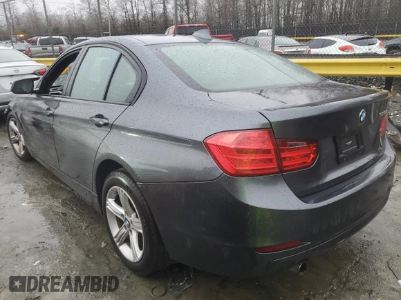 2015 BMW 3 Series 320i with VIN WBA3B1C55FK136932, listed as a Copart auction lot 44278445 with 153,693 mi miles and Salvage Title. Bid and sale history available at carsss.com. Image 2.