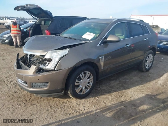 2014 Cadillac SRX Luxury Collection with VIN 3GYFNBE33ES687138, listed as a IAAI auction lot 41628657 with NaN miles. Bid and sale history available at carsss.com. Image 2.