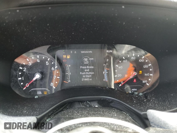 2024 Jeep Compass Latitude z VIN 3C4NJDBN2RT604989, wystawiony jako Copart lot #56880335 z przebiegiem 21 445 mil mil oraz Nie do naprawy • Non repairable. Historia ofert i sprzedaży dostępna na DreamBid. Obrazek 9.