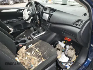 2019 Nissan Sentra S with VIN 3N1AB7AP9KY346756, listed as a Copart auction lot 49882065 with 0 mi miles and Salvage Title. Bid and sale history available at carsss.com. Image 8.