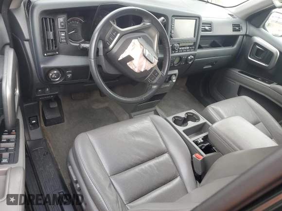 2013 Honda Ridgeline RTL with VIN 5FPYK1F58DB009288, listed as a Copart auction lot 58307815 with Not provided miles and Salvage title. Bid and sale history available at DreamBid. Image 8.