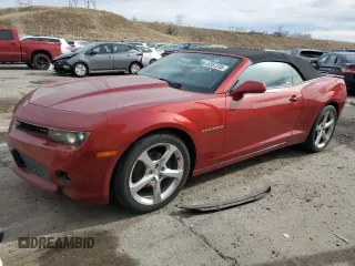 2015 Chevrolet Camaro LT with VIN 2G1FF3D32F9254721, listed as a Copart auction lot 48357235 with 112,813 mi miles and Clean Title. Bid and sale history available at carsss.com. Image 1.