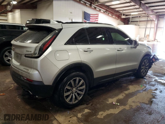 2020 Cadillac XT4 AWD Sport with VIN 1GYFZFR40LF092215, listed as a Copart auction lot 44363945 with 100,675 mi miles and Salvage title. Bid and sale history available at DreamBid. Image 3.