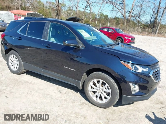 2021 Chevrolet Equinox LT with VIN 3GNAXKEV8MS112020, listed as a IAAI auction lot 41595341 with 16,161 mi miles. Bid and sale history available at carsss.com. Image 1.