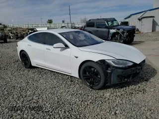 2016 Tesla Model S 90D with VIN 5YJSA1E27GF142380, listed as a Copart auction lot 50661905 with 104,865 mi miles and Salvage Title. Bid and sale history available at DreamBid. Image 14.