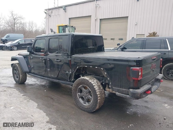 2022 Jeep Gladiator Rubicon with VIN 1C6JJTBG2NL153568, listed as a IAAI auction lot 41601159 with 32,862 mi miles. Bid and sale history available at carsss.com. Image 3.