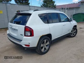 2017 Jeep Compass High Altitude with VIN 1C4NJDEB4HD176025, listed as a IAAI auction lot 42129709 with 135,812 mi miles. Bid and sale history available at carsss.com. Image 4.