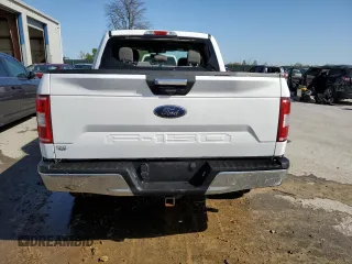 2019 Ford F-150 XL with VIN 1FTEW1E57KKE02961, listed as a Copart auction lot 52257105 with 117,296 mi miles and Salvage Title. Bid and sale history available at carsss.com. Image 6.
