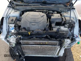 2017 Kia Cadenza Premium with VIN KNALB4J19H5050526, listed as a Copart auction lot 82837374 with 120,201 mi miles and Salvage Title. Bid and sale history available at carsss.com. Image 11.