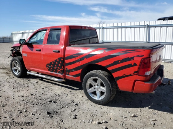 2014 Ram 1500 Express with VIN 1C6RR7FT4ES330833, listed as a Copart auction lot 49374805 with 130,986 mi miles and Salvage Title. Bid and sale history available at carsss.com. Image 2.