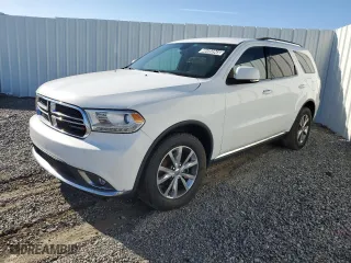 2016 Dodge Durango Limited with VIN 1C4RDHDG1GC346388, listed as a Copart auction lot 46484945 with 168,656 mi miles and Clean Title. Bid and sale history available at carsss.com. Image 1.
