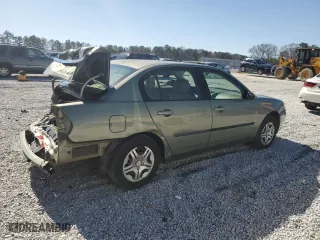 2005 Chevrolet Malibu with VIN 1G1ZS54F45F296957, listed as a Copart auction lot 48078065 with 262,784 mi miles and Salvage Title. Bid and sale history available at carsss.com. Image 3.