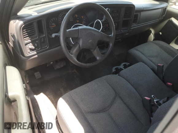 2005 Chevrolet Silverado 1500 LS with VIN 2GCEC19V351362384, listed as a Copart auction lot 54564485 with 78,349 mi miles and Salvage Title. Bid and sale history available at DreamBid. Image 8.