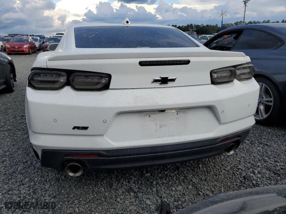 2022 Chevrolet Camaro 2LT with VIN 1G1FC1RXXN0113980, listed as a Copart auction lot 74128054 with 0 mi miles and Non Repairable. Bid and sale history available at carsss.com. Image 6.