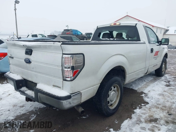 2014 Ford F-150 XL with VIN 1FTNF1CF9EKE28137, listed as a IAAI auction lot 41577971 with 180,000 mi miles and . Bid and sale history available at DreamBid. Image 4.