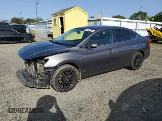 2017 Nissan Sentra S with VIN 3N1AB7APXHY207499, listed as a Copart auction lot 52257755 with 140,940 mi miles and Salvage Title. Bid and sale history available at carsss.com. Image 1.