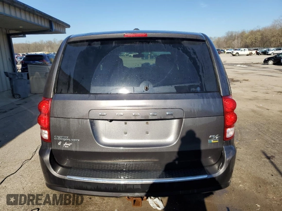 2016 Dodge Grand Caravan R/T with VIN 2C4RDGEG3GR276263, listed as a Copart auction lot 53429385 with 160,387 mi miles and Salvage Title. Bid and sale history available at DreamBid. Image 6.