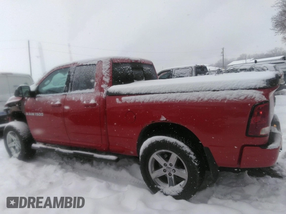 2012 Ram 1500 Sport with VIN 1C6RD7HTXCS335964, listed as a IAAI auction lot 41262608 with 86,673 mi miles and . Bid and sale history available at DreamBid. Image 15.