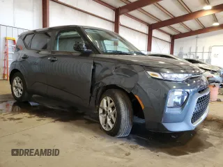 2021 Kia Soul S with VIN KNDJ23AU2M7762499, listed as a Copart auction lot 52526215 with Not Provided miles and Salvage Title. Bid and sale history available at DreamBid. Image 4.
