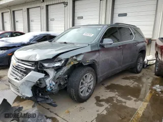 2022 Chevrolet Traverse LT Cloth with VIN 1GNERGKW2NJ176076, listed as a Copart auction lot 88802565 with 109,815 mi miles and Salvage Title. Bid and sale history available at carsss.com. Image 1.