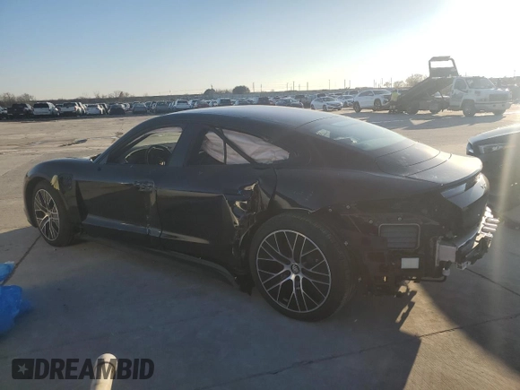2023 Porsche Taycan z VIN WP0AA2Y18PSA16197, wystawiony jako Copart lot #50664125 z przebiegiem 3142 mil mil oraz Szkody całkowita. Historia ofert i sprzedaży dostępna na DreamBid. Obrazek 2.