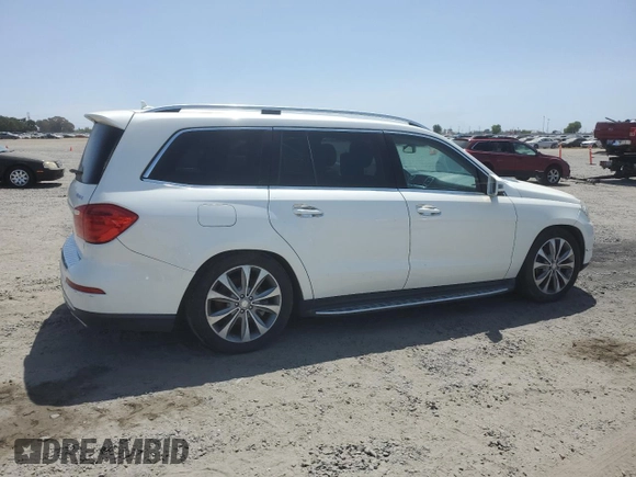 2014 Mercedes-Benz GL 450 with VIN 4JGDF7CE7EA328576, listed as a Copart auction lot 61099365 with 144,495 mi miles and Clean title. Bid and sale history available at DreamBid. Image 3.