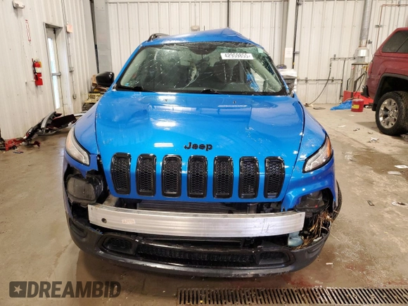 2017 Jeep Cherokee Sport with VIN 1C4PJMAS5HW624940, listed as a Copart auction lot 42959855 with 0 mi miles and Salvage Title. Bid and sale history available at carsss.com. Image 5.