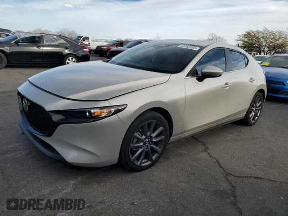 2024 Mazda 3 S Preferred with VIN JM1BPALM9R1701877, listed as a Copart auction lot 43782025 with 6,795 mi miles and Salvage title. Bid and sale history available at DreamBid. Image 1.
