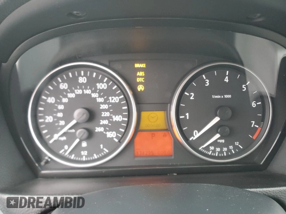2006 BMW 3 Series 325i with VIN WBAVB135X6KX50190, listed as a Copart auction lot 48983335 with 134,295 mi miles and Salvage Title. Bid and sale history available at carsss.com. Image 9.
