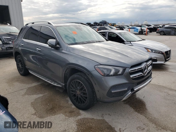 2020 Mercedes-Benz GLE 350 with VIN 4JGFB4KB1LA010413, listed as a Copart auction lot 55789745 with Not provided miles and Non repairable. Bid and sale history available at DreamBid. Image 4.