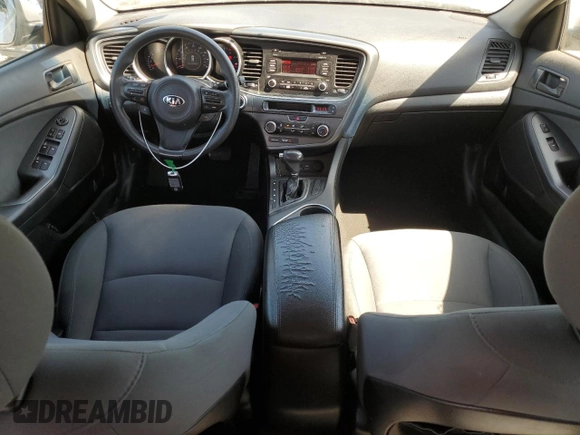 2015 Kia Optima LX with VIN 5XXGM4A77FG505885, listed as a Copart auction lot 54931445 with 226,457 mi miles and Clean Title. Bid and sale history available at carsss.com. Image 8.