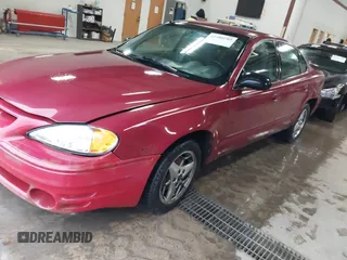 2004 Pontiac Grand Am SE with VIN 1G2NE52F94C247452, listed as a IAAI auction lot 41480289 with 154,690 mi miles. Bid and sale history available at carsss.com. Image 2.