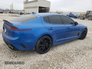 2018 Kia Stinger GT2 with VIN KNAE55LC6J6038788, listed as a Copart auction lot 45280774 with 48,108 mi miles and Salvage Title. Bid and sale history available at carsss.com. Image 3.