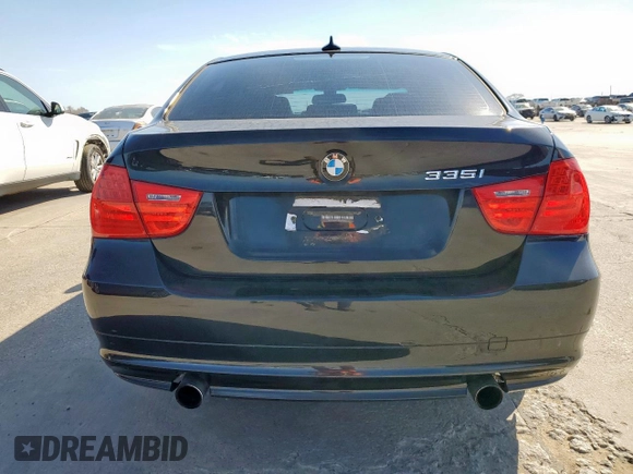 2011 BMW 3 Series 335i with VIN WBAPM5C55BE577889, listed as a Copart auction lot 47273605 with 90,797 mi miles and Clean Title. Bid and sale history available at carsss.com. Image 6.