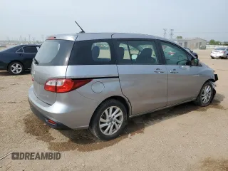 2015 Mazda 5 Sport with VIN JM1CW2BL4F0181336, listed as a Copart auction lot 60156025 with 72,079 mi miles and Salvage title. Bid and sale history available at DreamBid. Image 3.