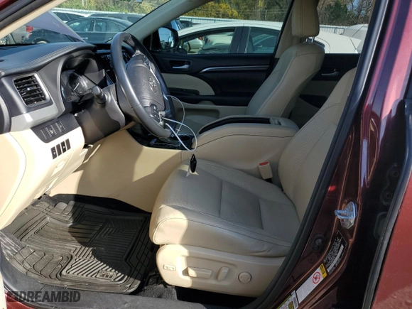 2014 Toyota Highlander Hybrid Limited with VIN 5TDDCRFH0ES004774, listed as a Copart auction lot 77701584 with 147,023 mi miles and Salvage Title. Bid and sale history available at carsss.com. Image 7.