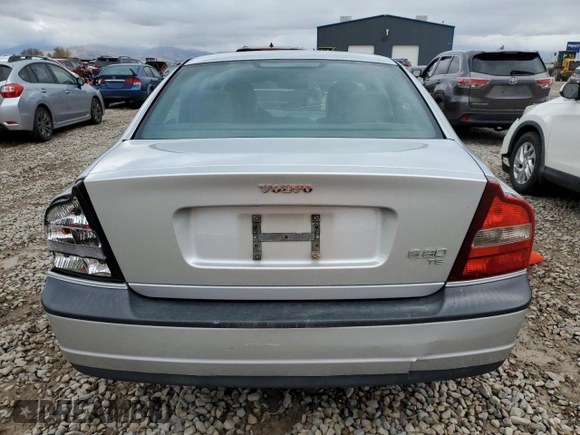 2000 Volvo S80 with VIN YV1TS90DXY1070264, listed as a Copart auction lot 76929394 with 226,296 mi miles and Salvage Title. Bid and sale history available at carsss.com. Image 6.
