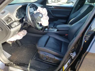 2015 BMW X3 xDrive28i with VIN 5UXWX9C5XF0D54698, listed as a Copart auction lot 51656385 with 83,399 mi miles and Salvage Title. Bid and sale history available at DreamBid. Image 7.