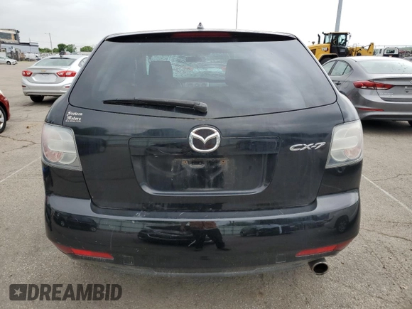 2010 Mazda CX-7 Sport z VIN JM3ER2W57A0323108, wystawiony jako Copart lot #57550965 z przebiegiem 185 509 mil mil oraz Szkoda całkowita • Salvage title. Historia ofert i sprzedaży dostępna na DreamBid. Obrazek 6.
