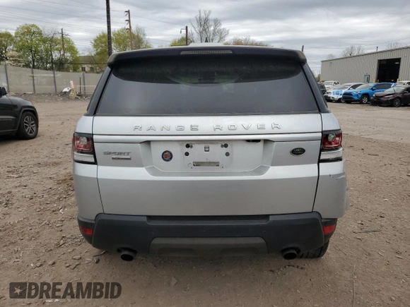 2017 Land Rover Range Rover Sport with VIN SALWR2FE4HA124351, listed as a Copart auction lot 53624455 with Not Provided miles and Salvage Title. Bid and sale history available at DreamBid. Image 6.
