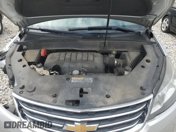 2015 Chevrolet Traverse LT z VIN 1GNKVHKD3FJ350449, wystawiony jako Copart lot #54677065 z przebiegiem 155 128 mil mil oraz Czysty tytuł • Clean title. Historia ofert i sprzedaży dostępna na DreamBid. Obrazek 12.