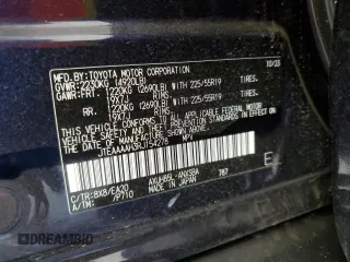2024 Toyota Venza LE with VIN JTEAAAAH3RJ154278, listed as a Copart auction lot 61733824 with 13,398 mi miles and Salvage Title. Bid and sale history available at carsss.com. Image 13.