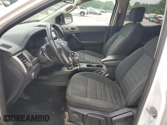 2020 Ford Ranger XL with VIN 1FTER4FH3LLA57621, listed as a Copart auction lot 60881405 with 105,755 mi miles and Salvage title. Bid and sale history available at DreamBid. Image 7.