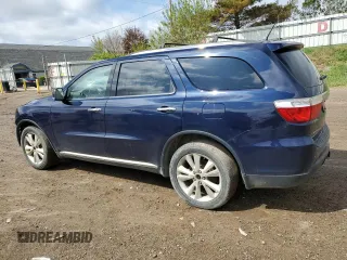 2013 Dodge Durango Crew with VIN 1C4RDJDG3DC535529, listed as a Copart auction lot 55379075 with 225,762 mi miles and Non repairable. Bid and sale history available at DreamBid. Image 2.