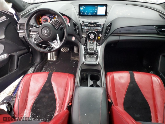 2019 Acura RDX w/A-Spec Pkg with VIN 5J8TC2H62KL026322, listed as a Copart auction lot 44932315 with 95,883 mi miles and Salvage Title. Bid and sale history available at carsss.com. Image 8.