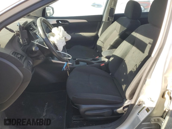 2019 Nissan Sentra S with VIN 3N1AB7APXKY336270, listed as a Copart auction lot 83549184 with 211,022 mi miles and Salvage Title. Bid and sale history available at carsss.com. Image 7.
