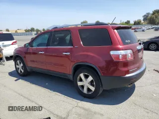 2010 GMC Acadia SLT1 with VIN 1GKLVMEDXAJ264974, listed as a Copart auction lot 61571175 with 169,688 mi miles and Salvage title. Bid and sale history available at DreamBid. Image 2.