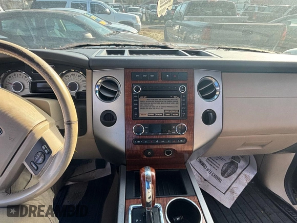2008 Ford Expedition EL Eddie Bauer with VIN 1FMFK17558LA88190, listed as a Copart auction lot 43299415 with 199,528 mi miles and Clean Title. Bid and sale history available at carsss.com. Image 9.